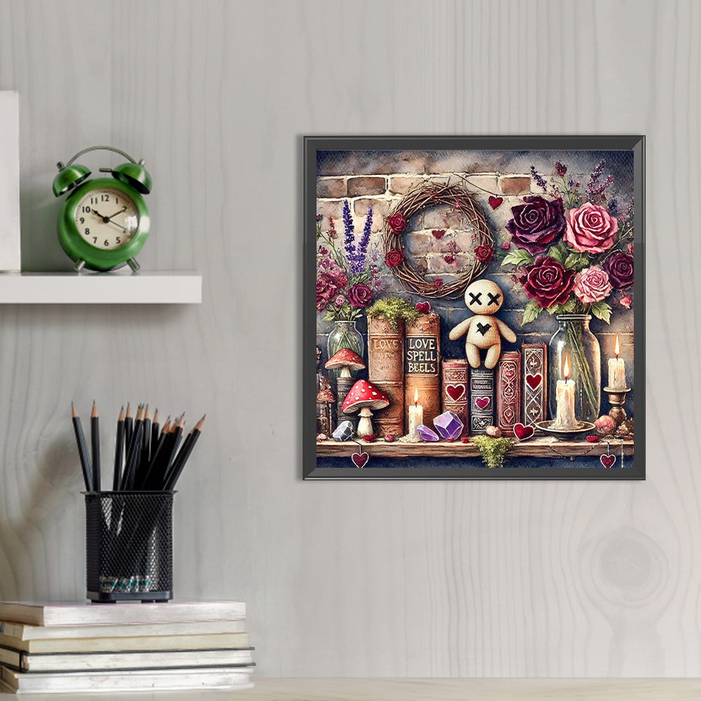 Love Spell - Full AB Round Drill Diamond Painting 40*40CM
