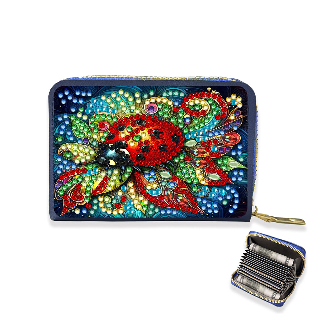Diamond Painting Card Holder Coin Purse Diamond Art Wallet Pouch Gifts for Women