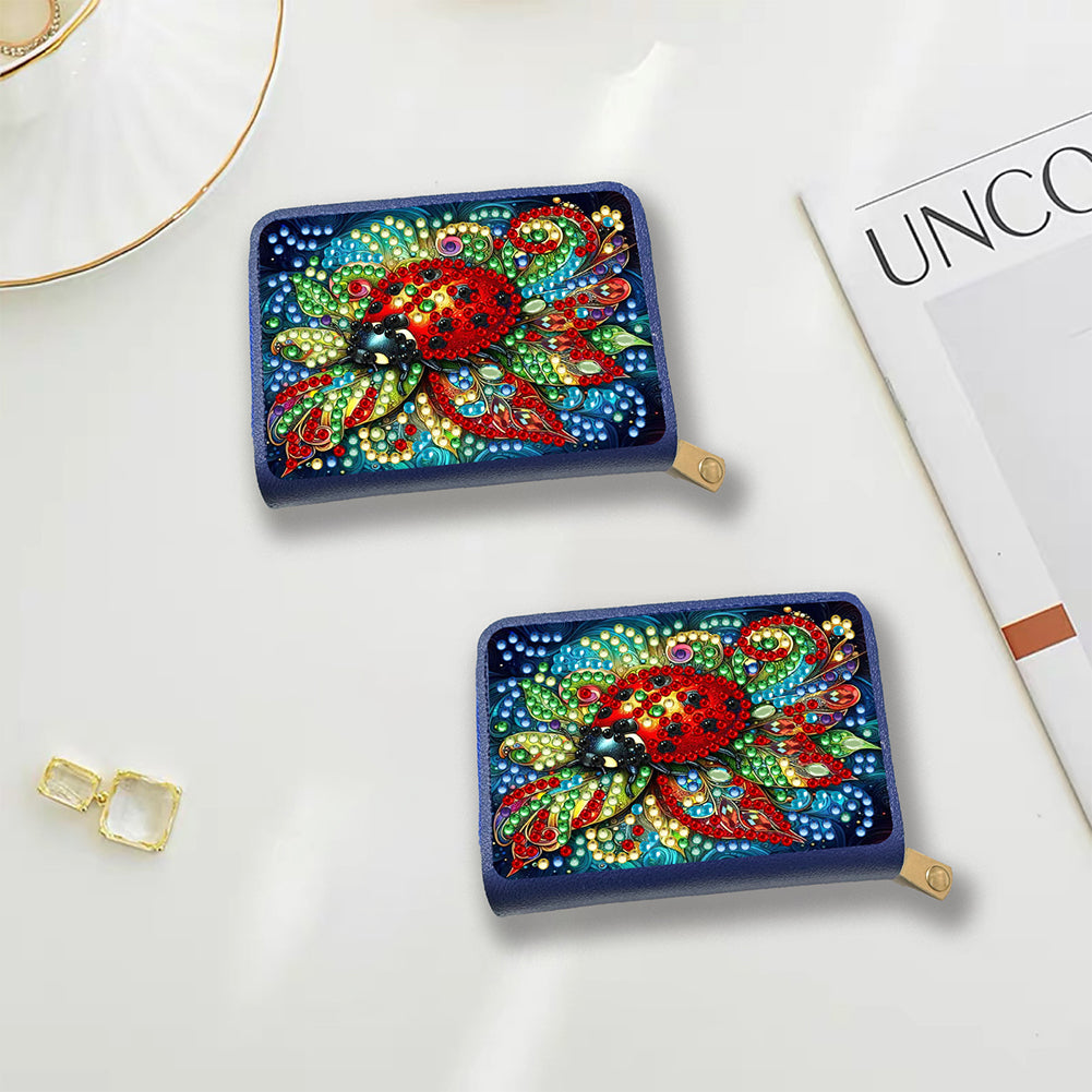 Diamond Painting Card Holder Coin Purse Diamond Art Wallet Pouch Gifts for Women