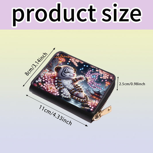 Diamond Painting Card Holder Coin Purse Diamond Art Wallet Pouch Gifts for Women