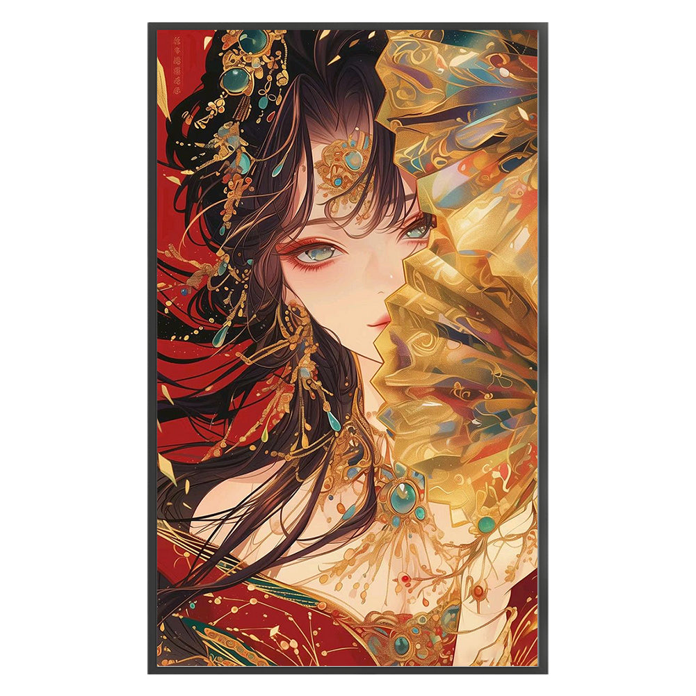 Ancient Girls - 11CT Stamped Cross Stitch 40*75CM