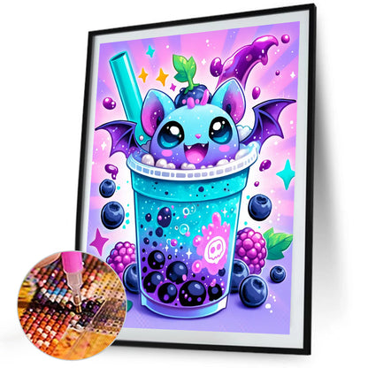 Vampire Version Of Milk Tea - Full Square Drill Diamond Painting 40*50CM