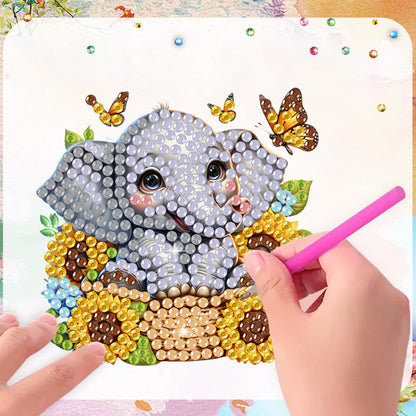 6Pcs Diamond Painting Refrigerator Magnets Diamond Art Kits for Adults Beginners