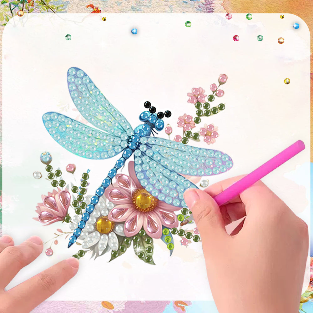6Pcs Diamond Painting Refrigerator Magnets Diamond Art Kits for Adults Beginners