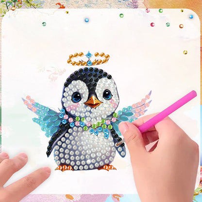 6Pcs Diamond Painting Refrigerator Magnets Diamond Art Kits for Adults Beginners