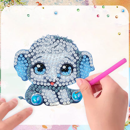 6Pcs Diamond Painting Refrigerator Magnets Diamond Art Kits for Adults Beginners