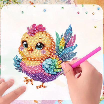 6Pcs Diamond Painting Refrigerator Magnets Diamond Art Kits for Adults Beginners