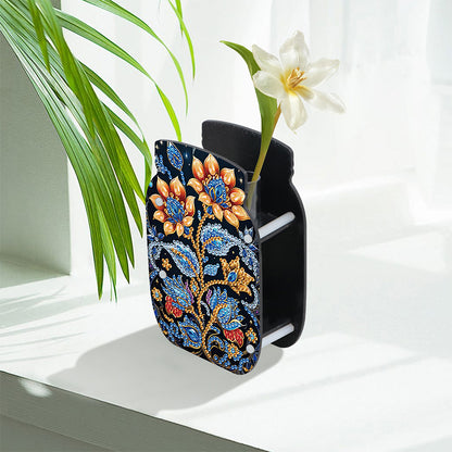 Dog Acrylic Double Sided Special Shape Diamond Painting Vase Bedroom Table Decor