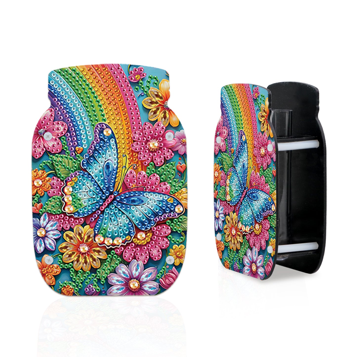 Dog Acrylic Double Sided Special Shape Diamond Painting Vase Bedroom Table Decor