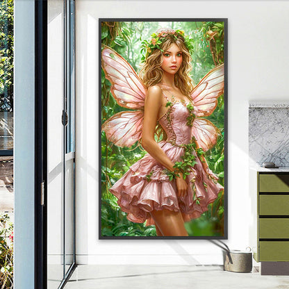 Elf Girl - Full AB Round Drill Diamond Painting 40*70CM