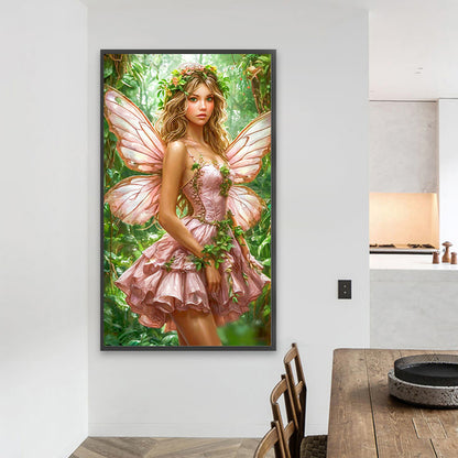 Elf Girl - Full AB Round Drill Diamond Painting 40*70CM