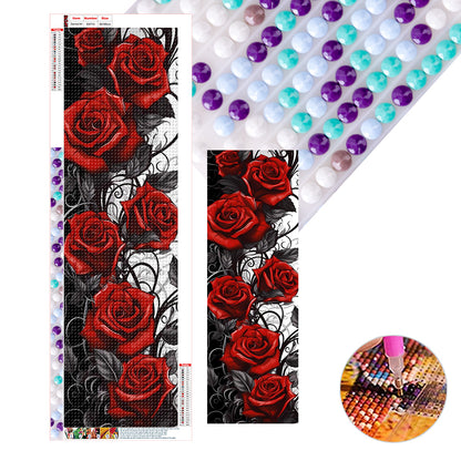 Red Rose - Full Round Drill Diamond Painting 30*90CM