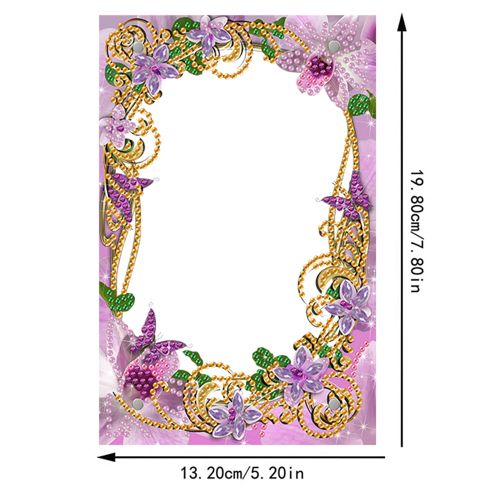 Special Shape Flower Table Top Diamond Painting Frame Kits for Home Office Decor