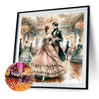 Victorian Beauty - Full Round Drill Diamond Painting 40*40CM
