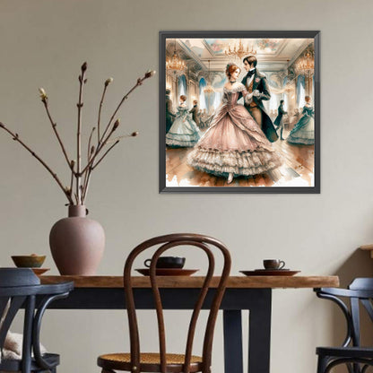 Victorian Beauty - Full Round Drill Diamond Painting 40*40CM