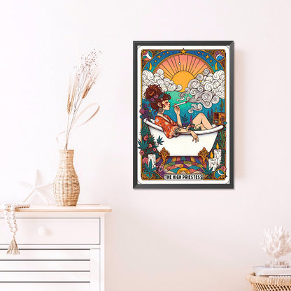 Magic Witch - Full AB Round Drill Diamond Painting 40*60CM