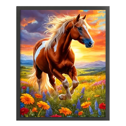Horse - 11CT Stamped Cross Stitch 40*50CM