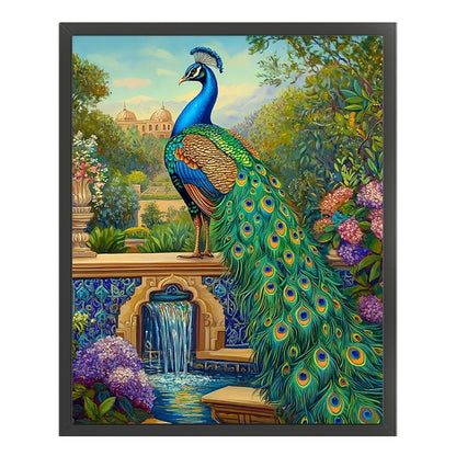 Peacock - 11CT Stamped Cross Stitch 40*50CM
