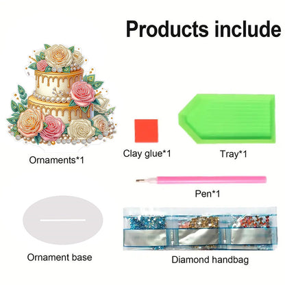 Acrylic Special Shape Animal Diamond Painting Desktop Decors Bedroom Table Decor