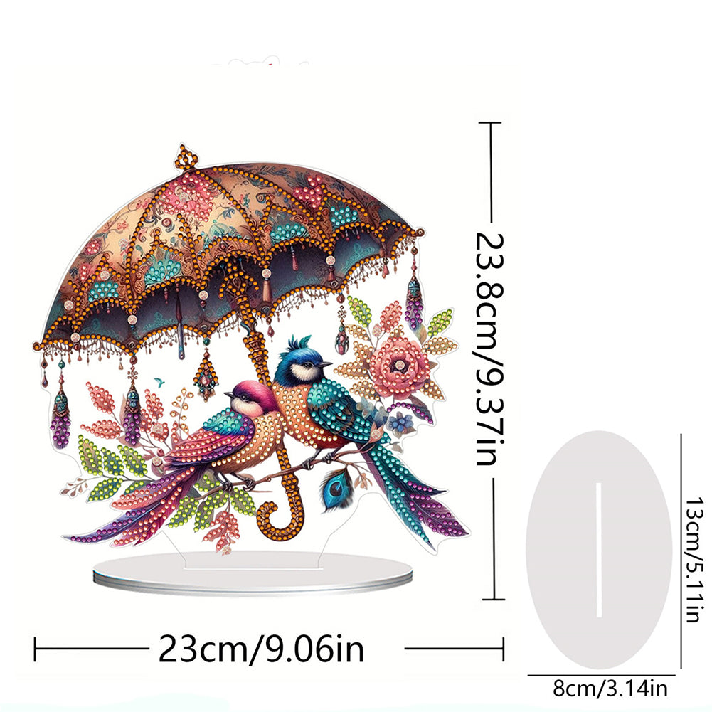 Acrylic Special Shape Animal Diamond Painting Desktop Decors Bedroom Table Decor