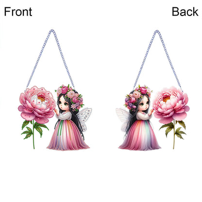 Acrylic Special Shape Animals Diamond Painting Ornaments for Garden Window Decor