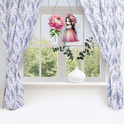 Acrylic Special Shape Animals Diamond Painting Ornaments for Garden Window Decor