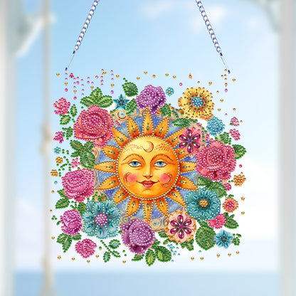 Acrylic Special Shape Animals Diamond Painting Ornaments for Garden Window Decor
