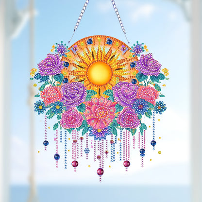 Acrylic Special Shape Animals Diamond Painting Ornaments for Garden Window Decor