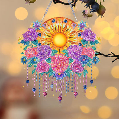 Acrylic Special Shape Animals Diamond Painting Ornaments for Garden Window Decor