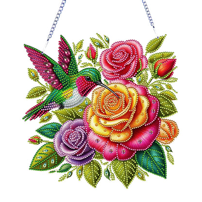Acrylic Special Shape Animals Diamond Painting Ornaments for Garden Window Decor