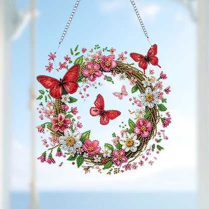 Acrylic Special Shape Animals Diamond Painting Ornaments for Garden Window Decor