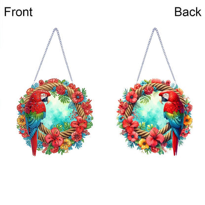 Acrylic Special Shape Animals Diamond Painting Ornaments for Garden Window Decor