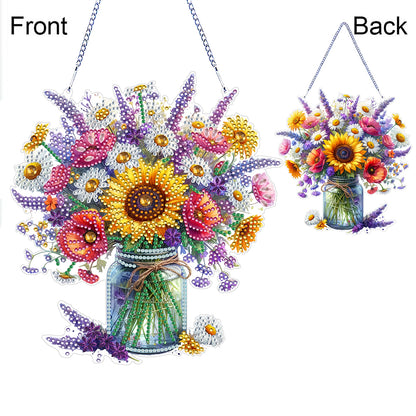 Acrylic Special Shape Animals Diamond Painting Ornaments for Garden Window Decor