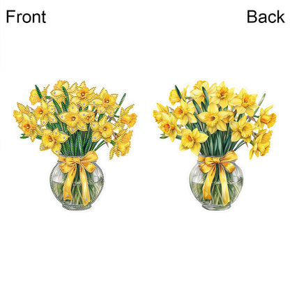 Acrylic Special Shape Animals Diamond Painting Ornaments for Garden Window Decor