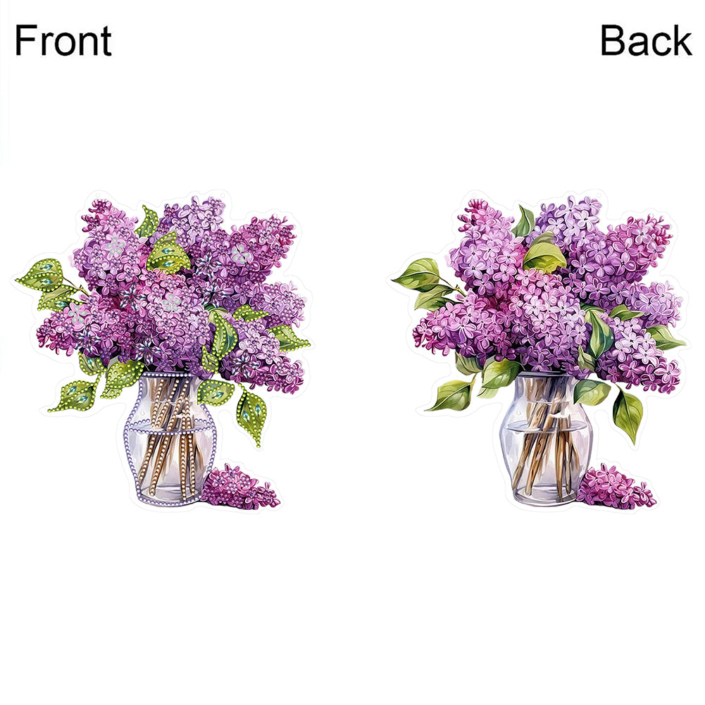 Acrylic Special Shape Animals Diamond Painting Ornaments for Garden Window Decor