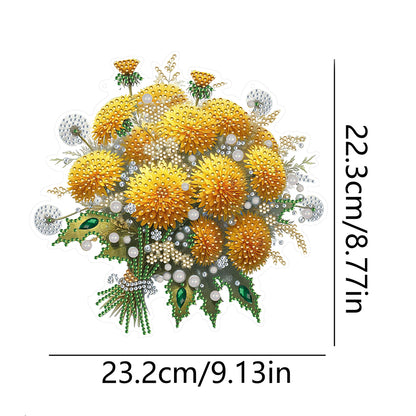 Acrylic Special Shape Animals Diamond Painting Ornaments for Garden Window Decor