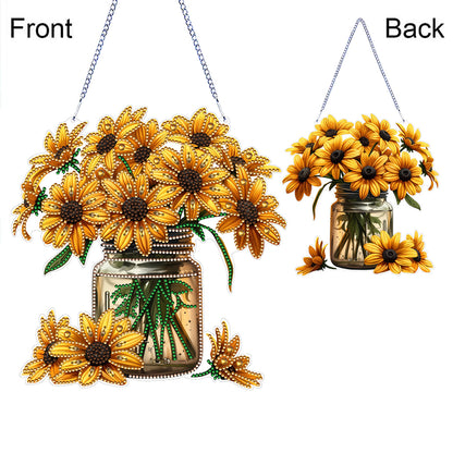 Acrylic Special Shape Animals Diamond Painting Ornaments for Garden Window Decor