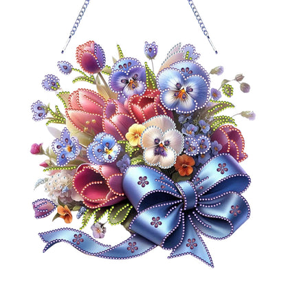 Acrylic Special Shape Animals Diamond Painting Ornaments for Garden Window Decor