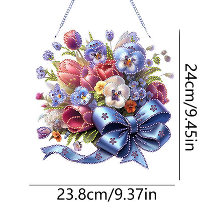 Acrylic Special Shape Animals Diamond Painting Ornaments for Garden Window Decor