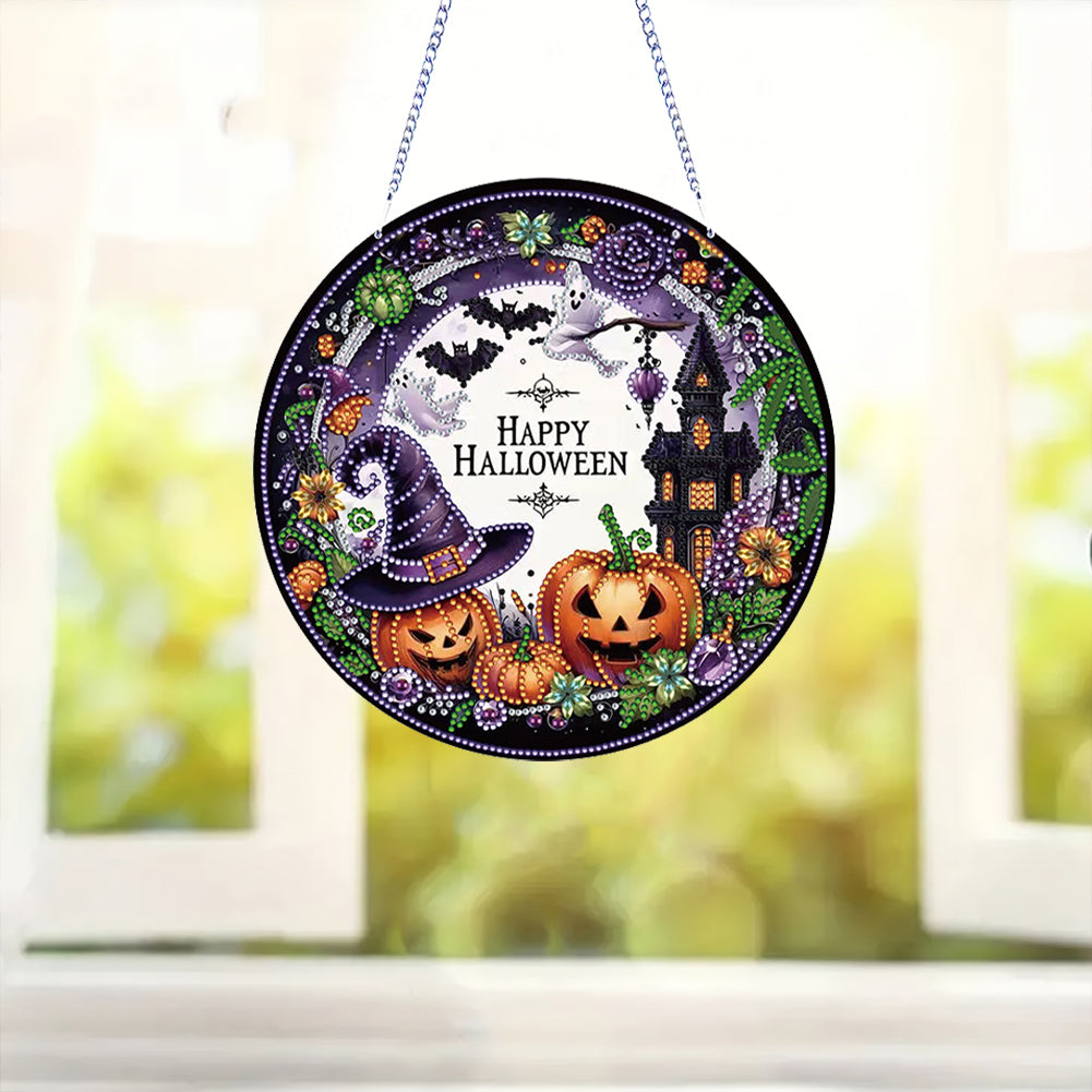 Acrylic Special Shape Animals Diamond Painting Ornaments for Garden Window Decor
