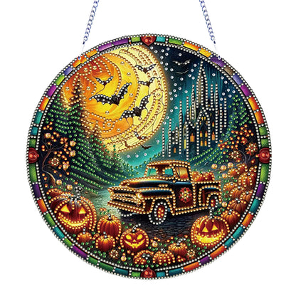 Acrylic Special Shape Animals Diamond Painting Ornaments for Garden Window Decor