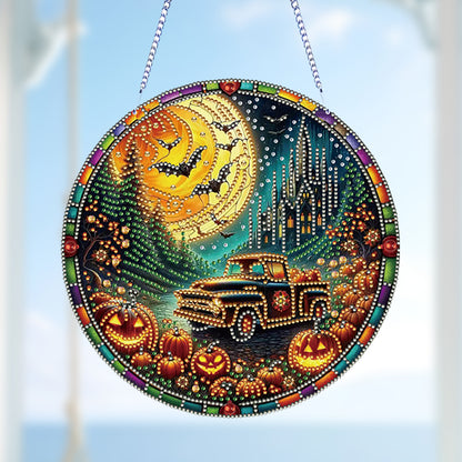 Acrylic Special Shape Animals Diamond Painting Ornaments for Garden Window Decor