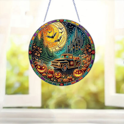 Acrylic Special Shape Animals Diamond Painting Ornaments for Garden Window Decor