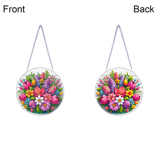 Acrylic Special Shape Animals Diamond Painting Ornaments for Garden Window Decor