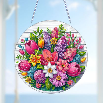 Acrylic Special Shape Animals Diamond Painting Ornaments for Garden Window Decor