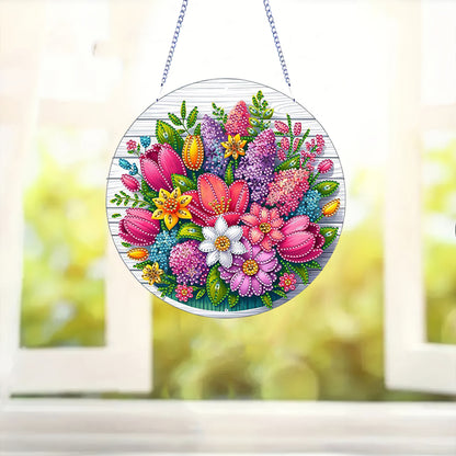 Acrylic Special Shape Animals Diamond Painting Ornaments for Garden Window Decor