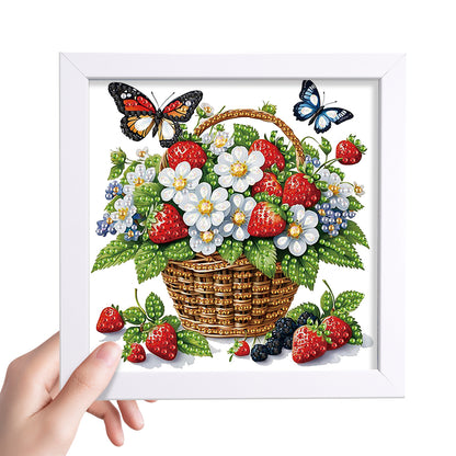 Butterfly Bouquet - Special Shaped Drill Diamond Painting 15*15CM
