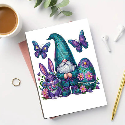 Snowman Special Shaped Diamond Painting Diary Book A5 Diamond Painting Notebooks