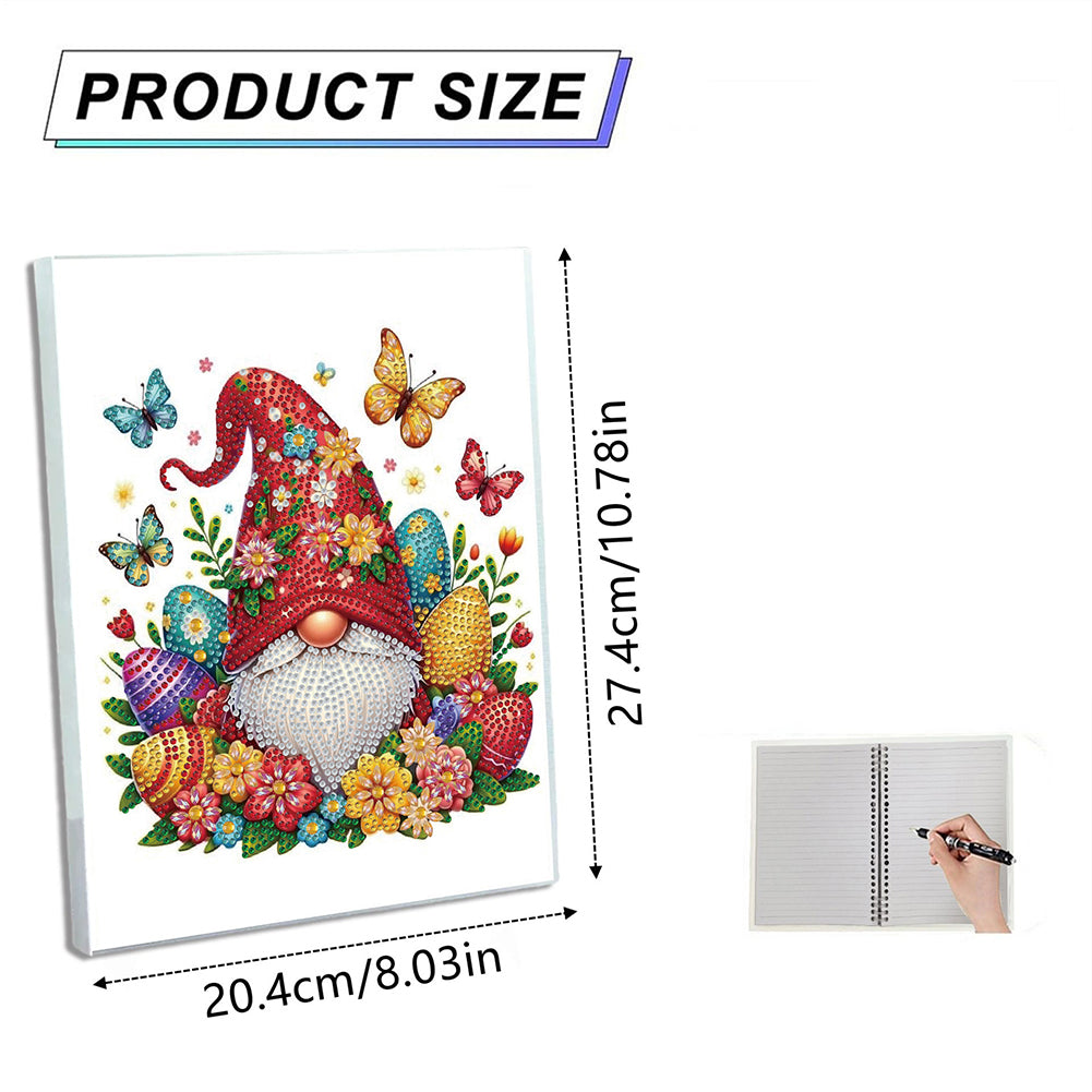 Snowman Special Shaped Diamond Painting Diary Book A5 Diamond Painting Notebooks