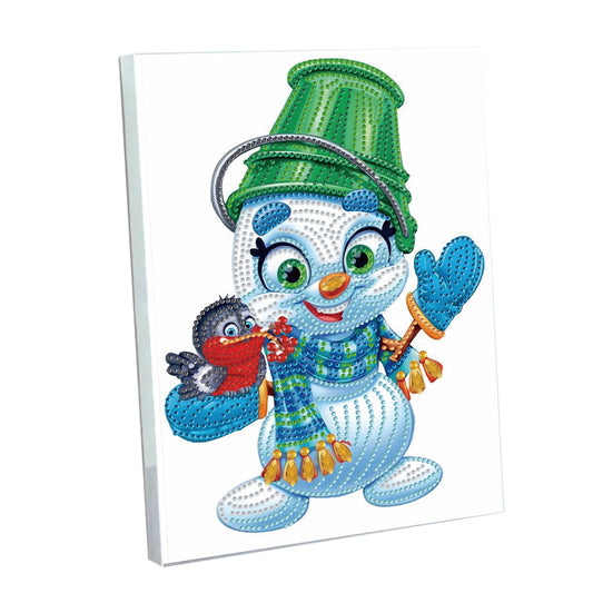 Snowman Special Shaped Diamond Painting Diary Book A5 Diamond Painting Notebooks